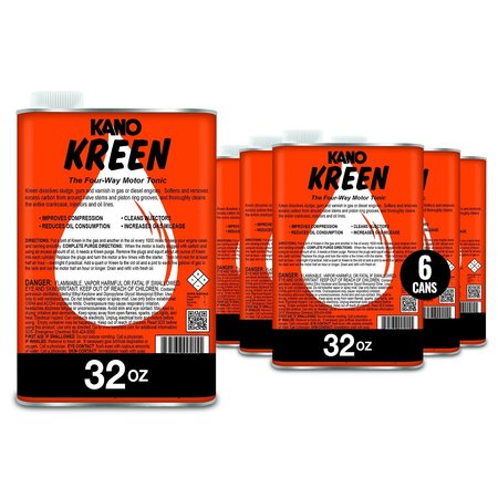 KANO Kreen 1 quart High-Grade Gas & Oil Treatment, 6PK AZKR161C6